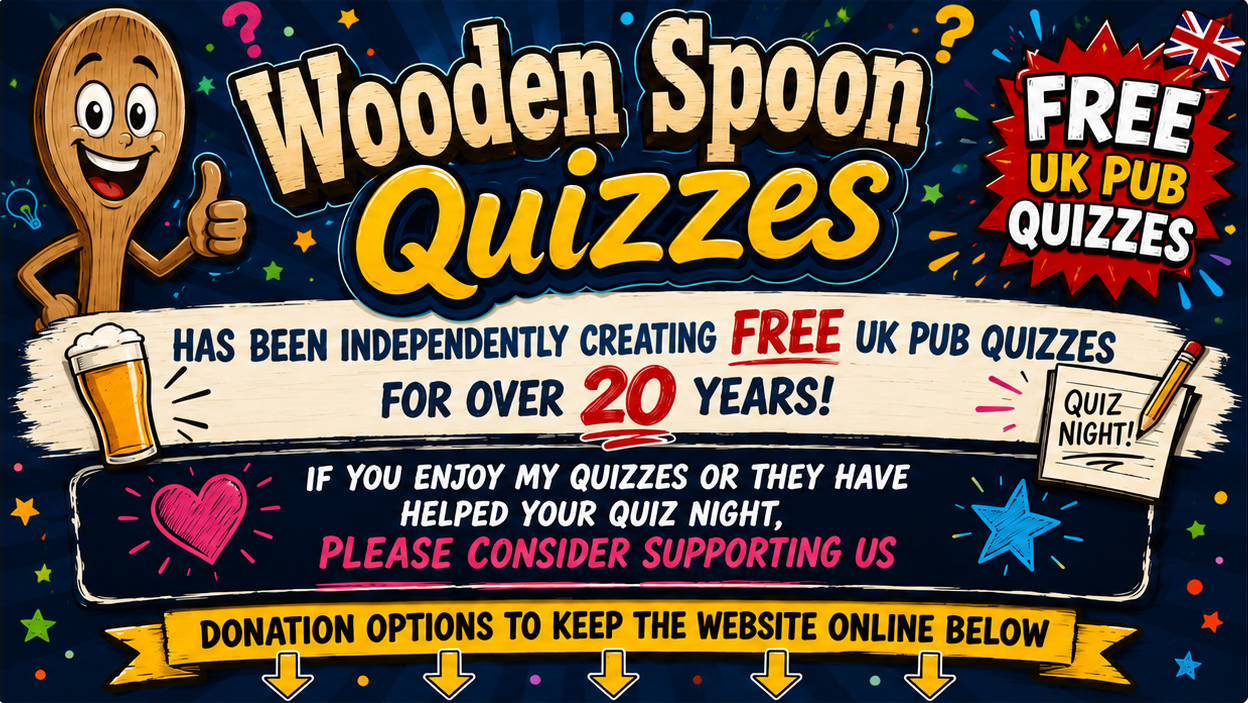 Support Wooden Spoon Quizzes